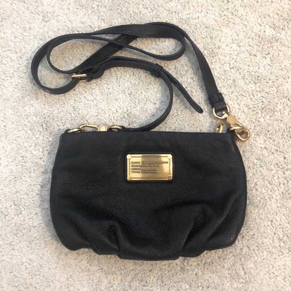 Marc by Marc Jacobs black leather bag